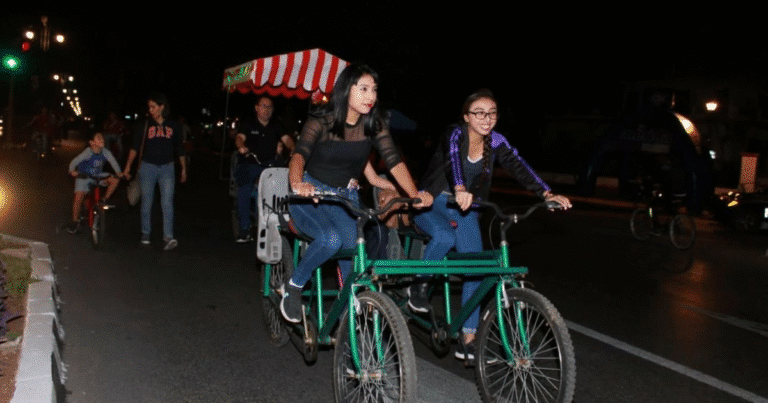 bici ruta nocturna anuncia “amor y amistad sobre ruedas” para este sábado 7 de febrero