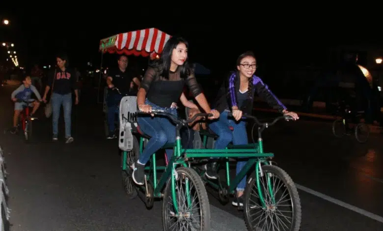bici ruta nocturna anuncia “amor y amistad sobre ruedas” para este sábado 7 de febrero