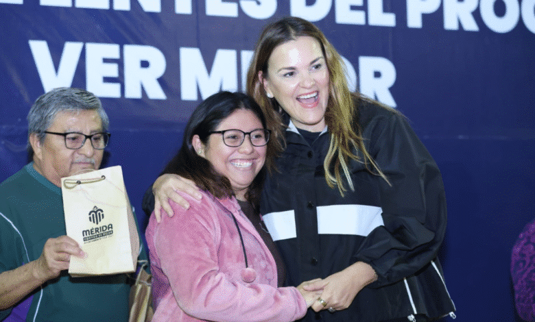 cecilia patrón entrega lentes gratuitos a 513 personas en el roble agrícola