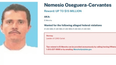 Confirman identidad de “El Mencho” con pruebas de ADN y huellas dactilares