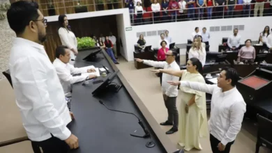 congreso del estado fijan posturas finales sobre el primer informe y toma protesta a nuevos magistrados