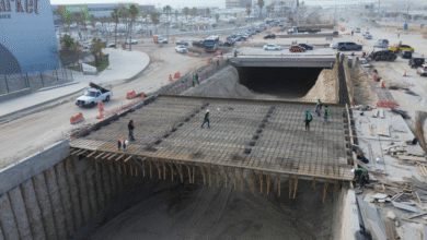 Construcción de la Glorieta de las Mujeres Libres en BCS registra avance de más del 70 por ciento