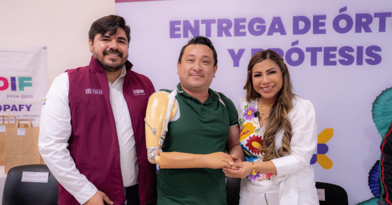 dif yucatán impulsa inclusión con entrega de prótesis y órtesis