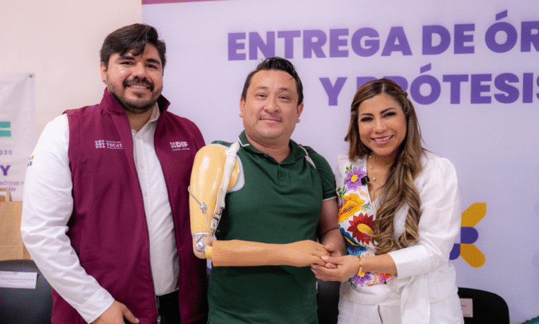 dif yucatán impulsa inclusión con entrega de prótesis y órtesis