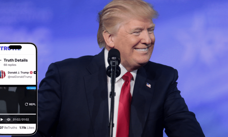 El presidente de Estados Unidos compartió en Truth Social un video de corte conspirativo que incluye una animación generada con inteligencia artificial donde el expresidente Barack Obama y su esposa Michelle aparecen caracterizados como simios, lo que desató críticas por su contenido ofensivo.