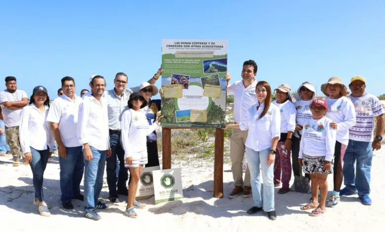 erik rihani impulsa preservación de la duna en chuburná puerto