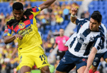 América y Monterrey cierran la jornada sabatina