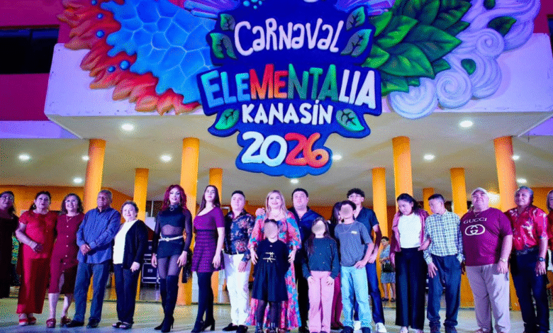kanasín enciende el carnaval 2026 “elementalia” con la quema del mal humor