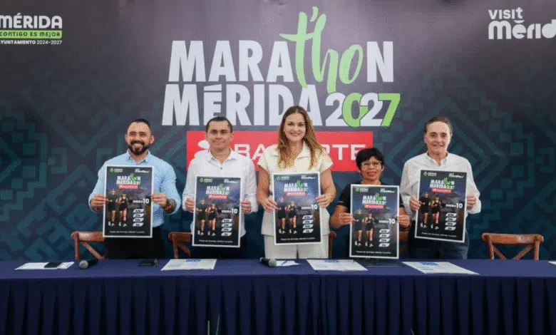marathón de mérida 2027 se correrá el 10 de enero en el marco del 485 aniversario de la ciudad