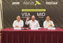 más conexión aérea en el sureste aerus une villahermosa y mérida