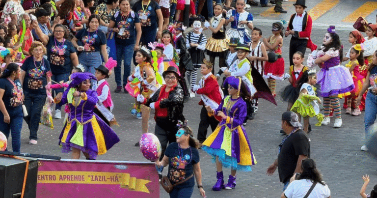 más de 15 mil asistentes disfrutaron el desfile infantil del circo carnaval 2026