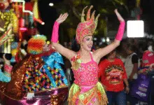 más de 40 mil personas vibran en el corso del circo carnaval mérida 2026