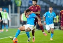 Napoli vs Roma Fecha y horario del partido de la Jornada 25 de la Serie A. Imagen: TN.