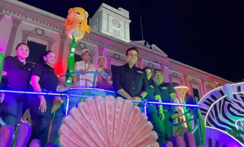 Carnaval de Progreso 2026: presentan seis carros alegóricos llenos de color, naturaleza y tradición