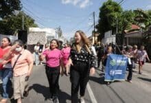 Cecilia Patrón entrega repavimentación en el Centro