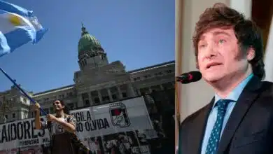 Reforma laboral de Javier Milei avanza en el Senado argentino entre protestas