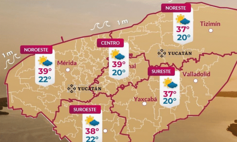 Temperaturas de hasta 39 grados y evento de surada marcarán este sábado