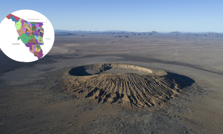 Un viaje a otro planeta sin salir de México descubre el Pinacate en Sonora (Foto Lugares INAH)