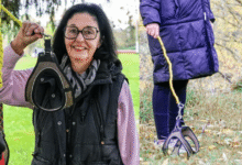 ¿Qué es el “Hobby Dogging” La extraña tendencia viral de pasear perros invisibles que divide al internet (Fotos por Barbara Gerlinger y Argentinisches Tageblatt)