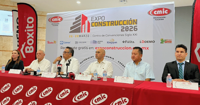anuncian expo construcción 2026 en mérida