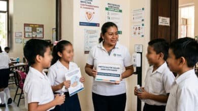 Yucatán mantiene escuelas sin contagios de sarampión pese a casos confirmados (Foto de cortesía)