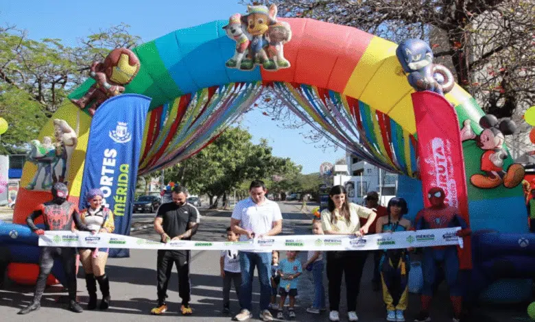 biciruta mérida inaugura la biciescuela y nueva imagen con respaldo de la iniciativa privada