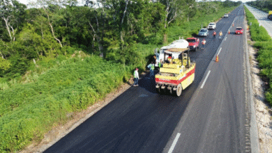 carreteras yucatán 2026 usarán asfalto con llantas recicladas