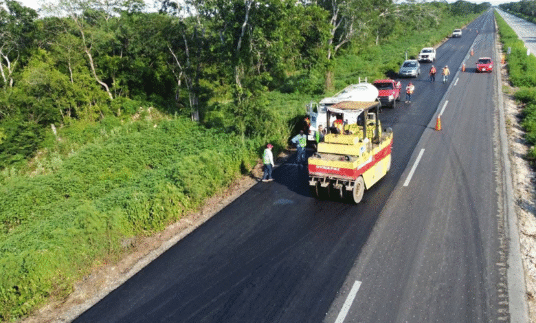 carreteras yucatán 2026 usarán asfalto con llantas recicladas