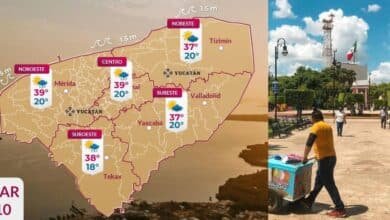 clima en yucatán se mantendrá ambiente muy caluroso en el día