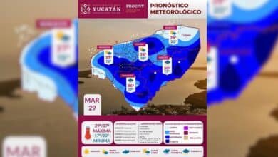 clima hoy en yucatán pronóstico prevé lluvias fuertes y calor este domingo