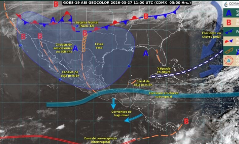 Clima: hoy ingresa el nuevo frente frío no 42 ¿Será más intenso? (Foto de Conagua)