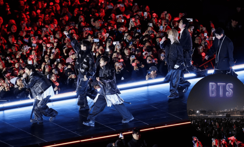 El regreso de los reyes BTS paraliza Seúl con un histórico concierto tras cuatro años de ausencia (Foto Kim Hong JiAP)
