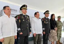 Ceremonia oficial del nombramiento del coronel Óscar Rentería Schazarino (Foto de cortesía)