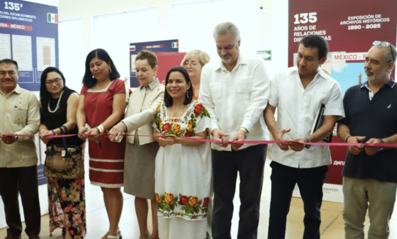 exposición en biblioteca yucatanense celebra 135 años de relaciones méxico rusia
