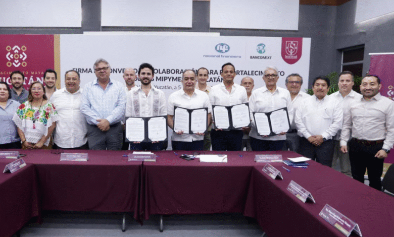 gobierno de yucatán y nacional financiera impulsarán financiamiento y capacitación para mipyme