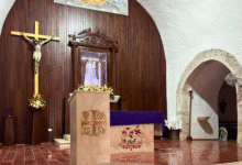 iglesia de san francisco de asís, emblema histórico de yaxkukul