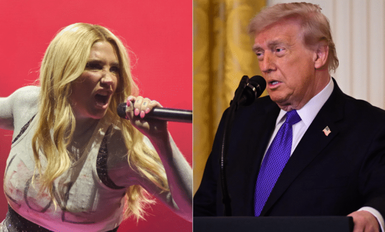 Kesha explota contra Donald Trump por el uso de su música en propaganda militar
