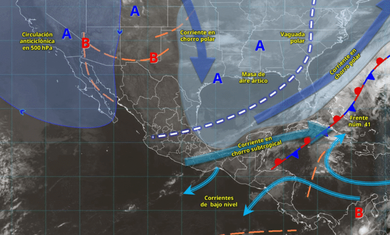 Lluvias puntuales fuertes afectan a Chiapas y Quintana Roo