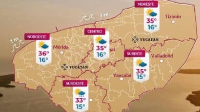 Clima hoy en Yucatán: pronóstico de lugares donde habrá chubascos y más calor (Foto de Procivy)