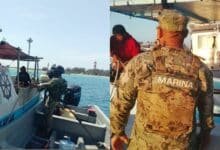 marina y conapesca colaboran en la retención precautoria por falta de los permisos