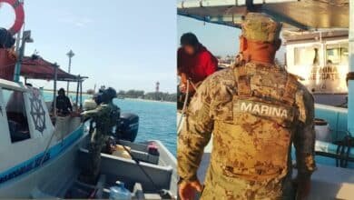 marina y conapesca colaboran en la retención precautoria por falta de los permisos