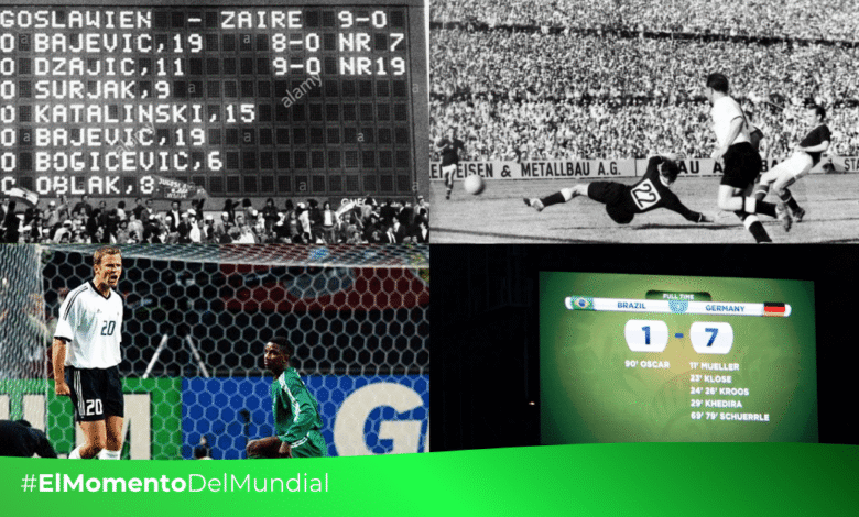 Festival de goles: Las goleadas más abultadas en la historia de los Mundiales