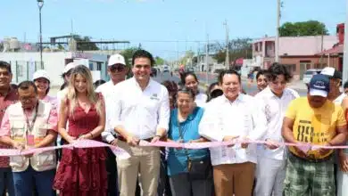 progreso moderniza vialidades en flamboyanes y cabecera municipal