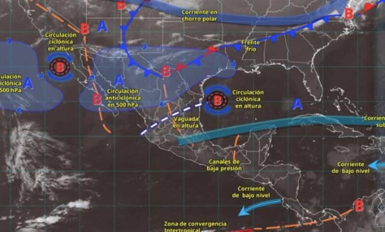 Pronóstico del Clima en México hoy 23 de marzo