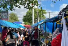 Tianguis de San Roque, uno de los tianguis más grandes del sur de Mérida