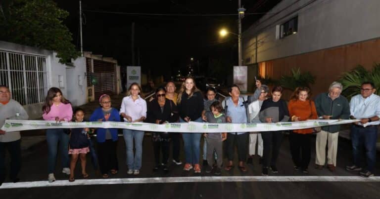 Mejora Cecilia Patrón la infraestructura de la Colonia Maya en Mérida 