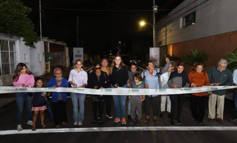 Mejora Cecilia Patrón la infraestructura de la Colonia Maya en Mérida 