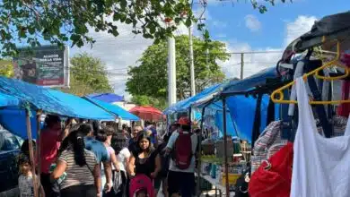 Tianguis de San Roque, uno de los tianguis más grandes del sur de Mérida
