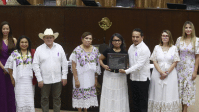 Congreso del Estado: Recibe Patricia Martín Morales el reconocimiento “Consuelo Zavala Castillo” (Foto de cortesía)