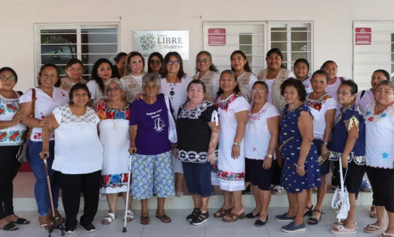 yucatán amplía centros libre para atención integral de mujeres